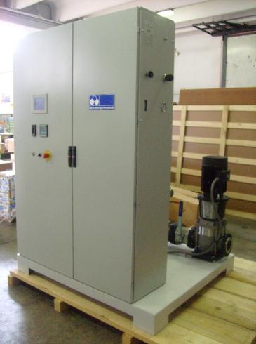 MCP Ozone Generator Skid Front view